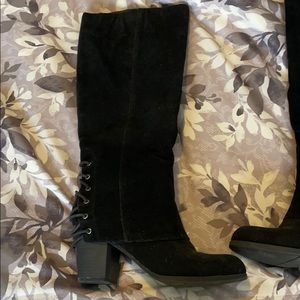 Fergalicious knee boots size 8